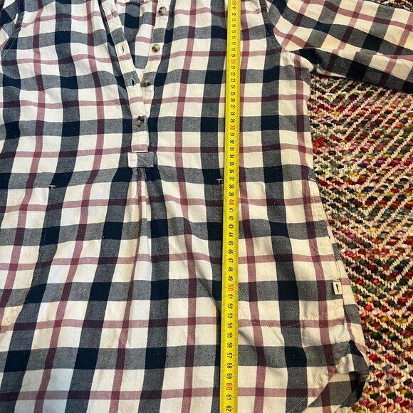 Toad&Co Plaid Pull Over with Pockets - Picture 6 of 6